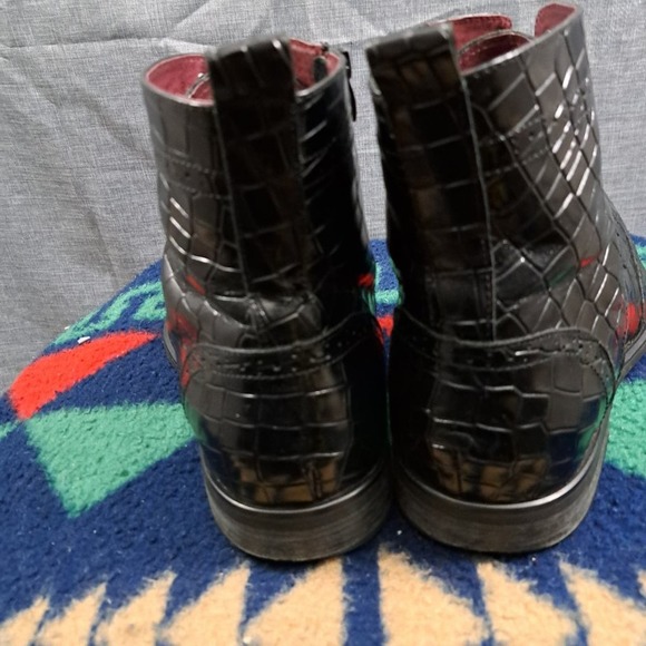 %Giovanni Stock Corbin High Top Side Zip Boots Men\'s Size 13 / D5 main image 14